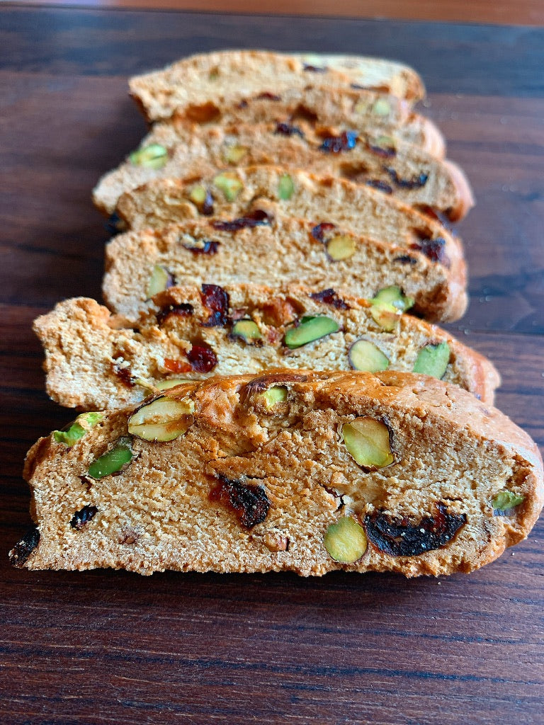 Cantuccini (Pistachios + Cranberries) – Cacio e Pepe