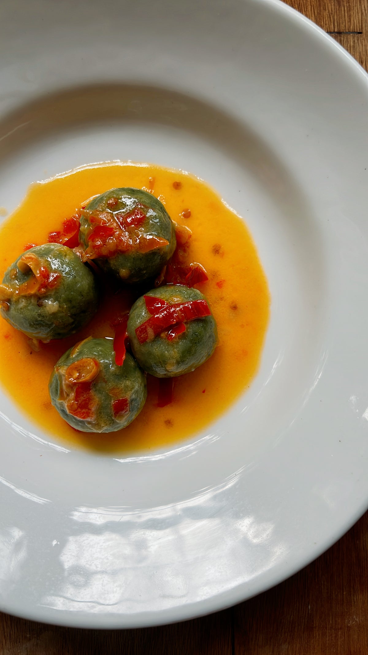 Gnudi  spinaci e ricotta