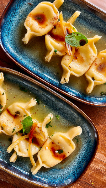 Xmas Caramelle Dolci (Sweet ricotta + Orange)