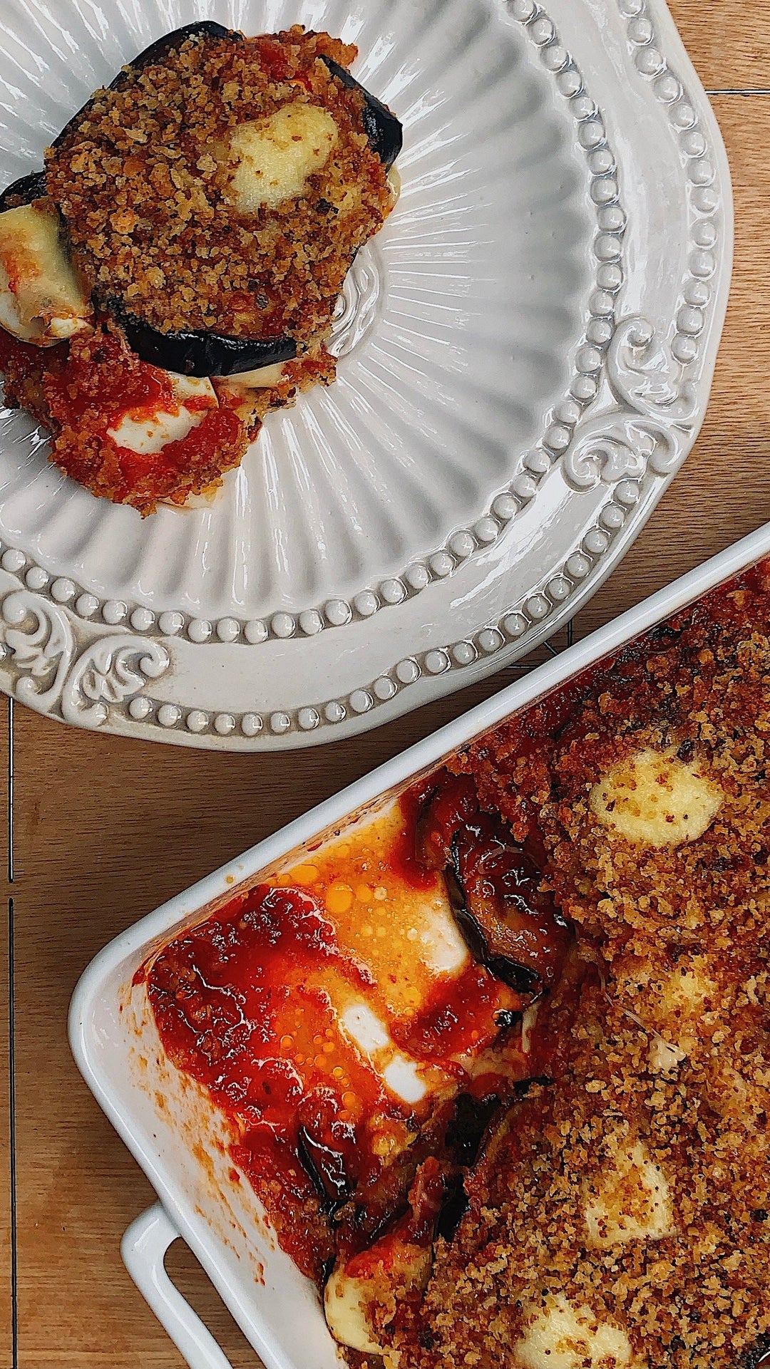 Parmigiana di melanzane x Festa