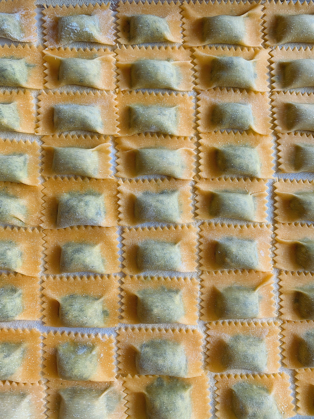 Ravioli di spinaci e ricotta