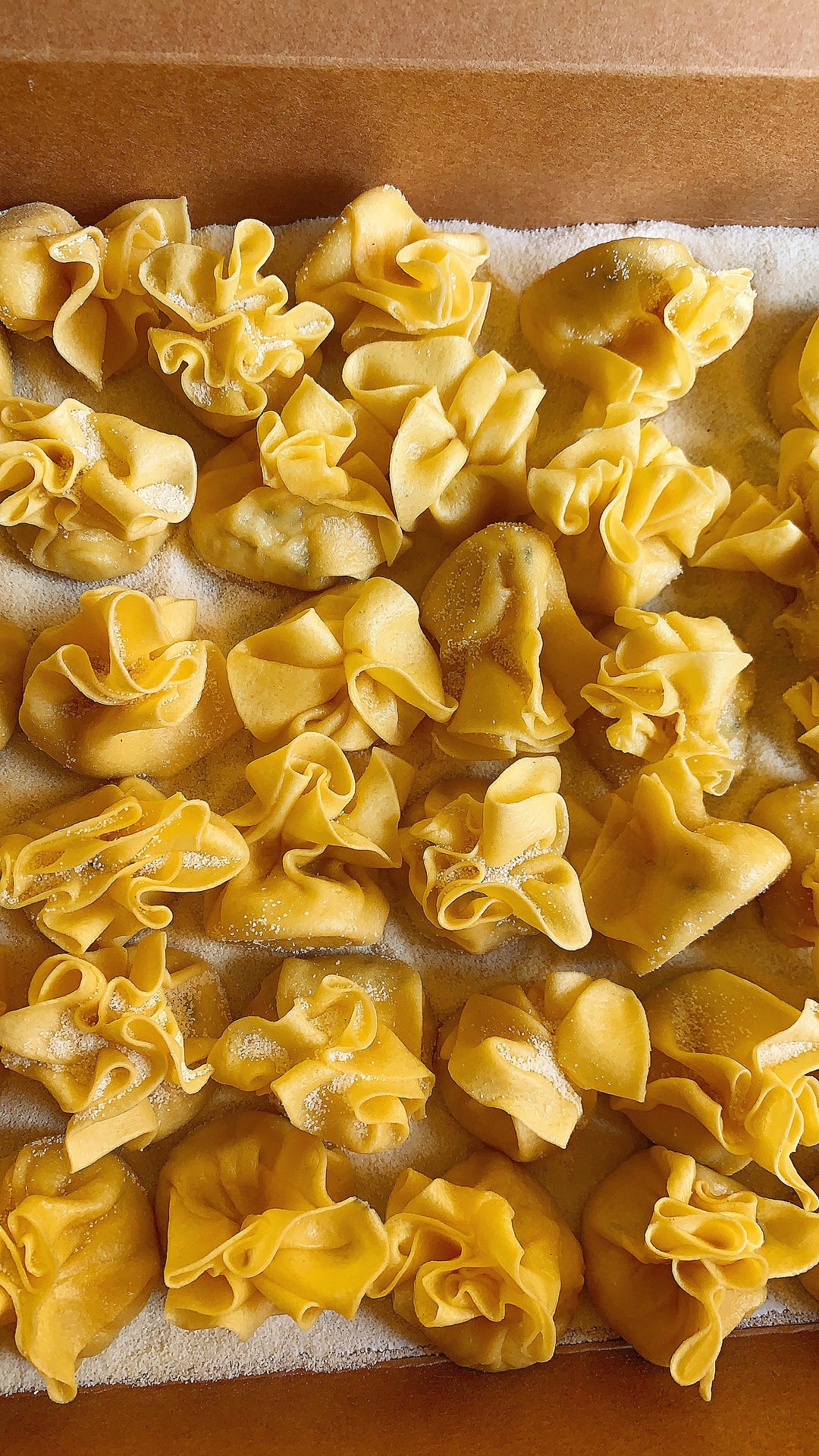 Sacchetti di cacio e pere (Blue Cheese + Pears)