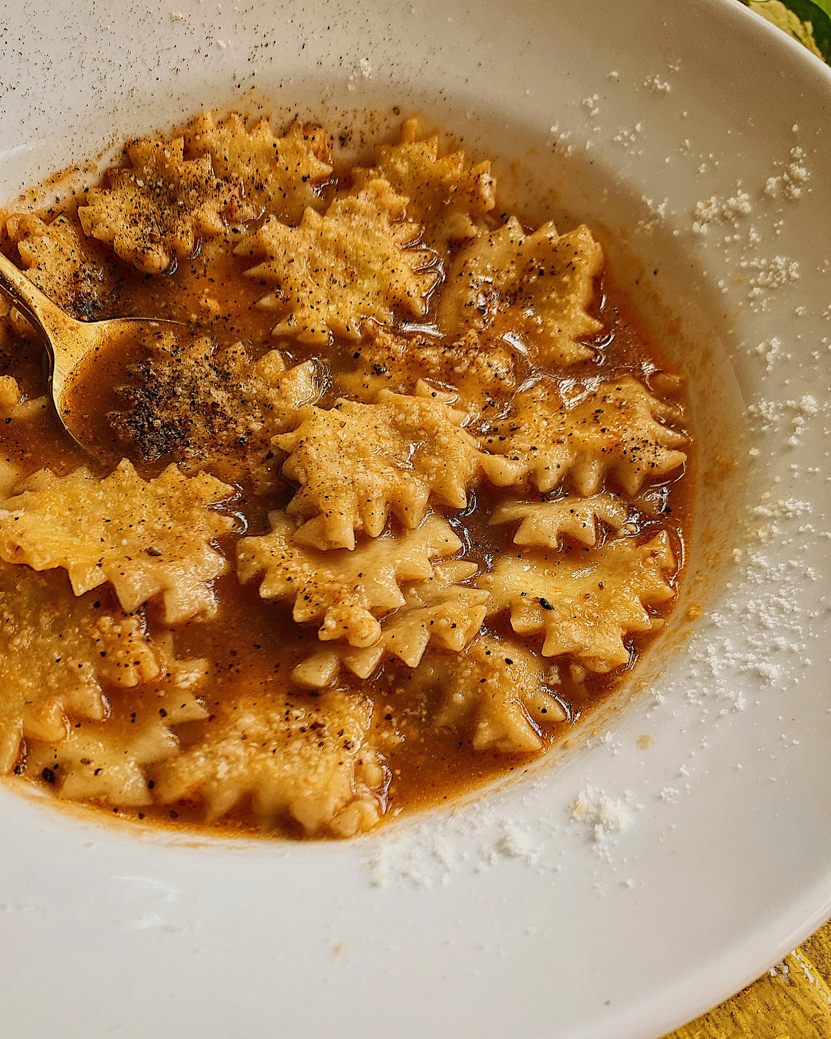 Sfoglia lorda in brodo