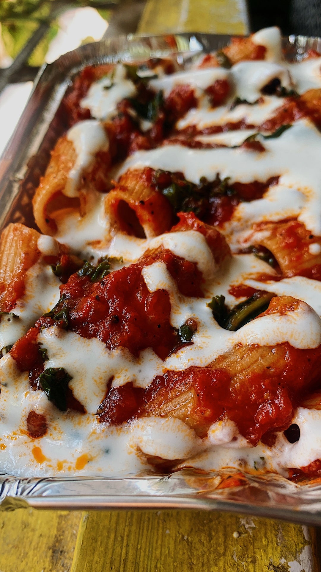 Pasta al forno (“Nduja” rigatoni)